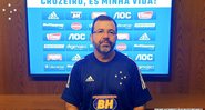 Enderson Moreira ainda não conseguiu comandar o Cruzeiro - Divulgação / Cruzeiro