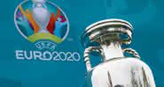 Logo e a taça da Euro 2020 - Getty Images
