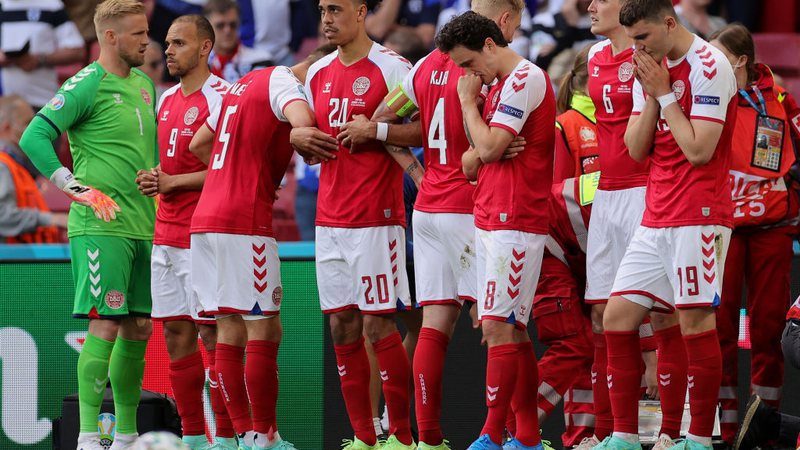 Eurocopa: Peter Schmeichel abriu o jogo sobre reação da esposa de Eriksen - GettyImages