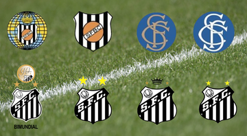 Evolução dos escudos dos clubes brasileiros - GettyImages/Divulgação