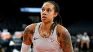 Brittney Griner, na WNBA, em 2021 - Getty Images