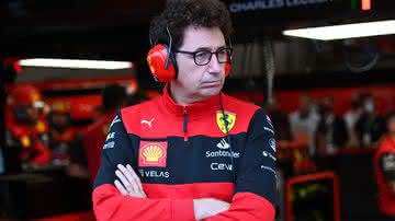 Mattia Binotto, chefe de equipe da Ferrari na F1 - Getty Images
