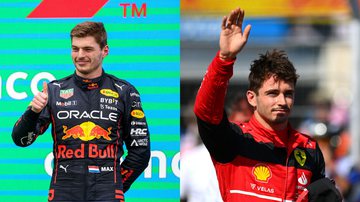 Verstappen, da Red Bull, e Leclerc, da Ferrari - Getty Images