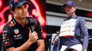 Pérez e Verstappen, da Red Bull Racing, na F1 - Getty Images