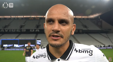 Fábio Santos destaca importância de vitória do Corinthians em casa - Transmissão/ Corinthians TV