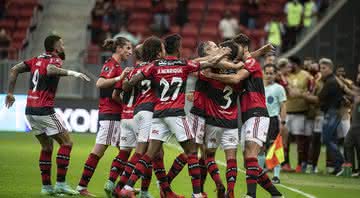 Com público em Brasília, Flamengo vence Defensa y Justicia e avança às quartas da Libertadores - GettyImages
