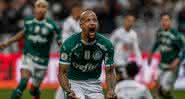 Felipe Melo, jogador do Palmeiras, comemora classificação diante do São Paulo e provoca Crespo - GettyImages