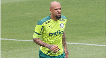 Felipe Melo projeta final contra o Flamengo e alerta o Palmeiras - Cesar Greco / Palmeiras