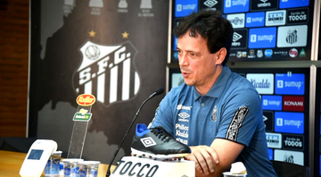 Fernando Diniz, treinador do Santos, comenta postura do time diante do São Paulo no Brasileirão - Ivan Storti/Santos FC/Fotos Públicas