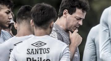 Fernando Diniz é desfalque para o Santos na Libertadores - Ivan Storti/Santos FC