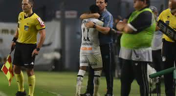 Fernando Diniz quer Santos contratando volante do Corinthians - Ivan Storti/Santos FC