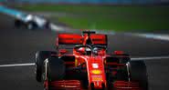 Carro da Ferrari pilotado por Vettel - GettyImages