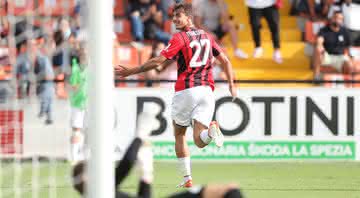 Spezia e Milan se enfrentaram no Campeonato Italiano - GettyImages
