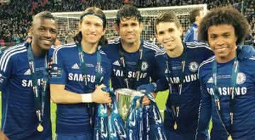Filipe Luís recorda a época em que jogou pelo Chelsea - Instagram
