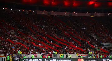 Torcida do Flamengo no estádio - GettyImages