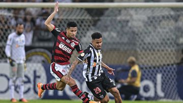 Flamengo e Atlético-MG em campo pela Copa do Brasil - GettyImages