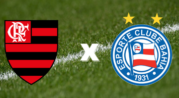 Flamengo e Bahia entram em campo pelo Brasileirão - GettyImages/Divulgação