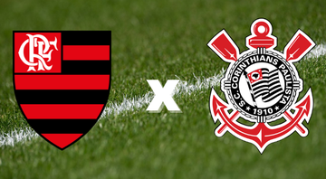 Flamengo e Corinthians entram em campo pelo Brasileirão - GettyImages/Divulgação