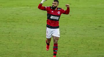 Gabigol já balançou 14 vezes as redes com a camisa do Flamengo na Libertadores; Zico tem 16 - Marcelo Cortes / Flamengo