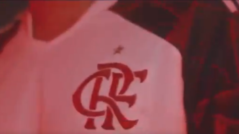 Novo uniforme do Flamengo, lançado em homenagem ao título de 1981 - Reprodução/Twitter