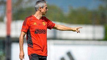 Paulo Sousa e Flamengo atravessam uma fase complicada na temporada de 2022 - Marcelo Cortes/Flamengo