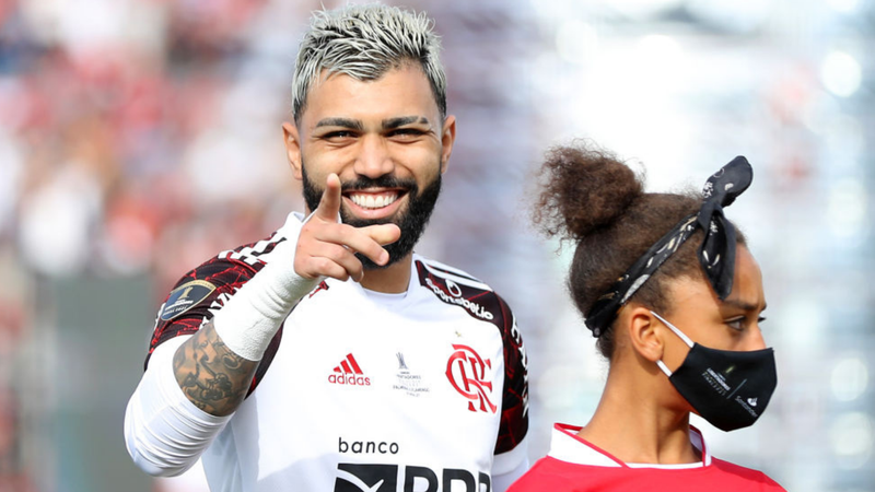 Flamengo adota postura sobre europeus em relação a Gabigol - GettyImages