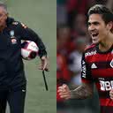 Tite e Pedro (do Flamengo) - Getty Images