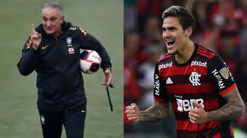 Tite e Pedro (do Flamengo) - Getty Images