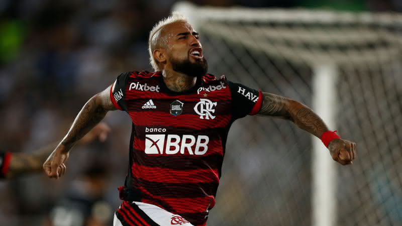 Jogador do Flamengo, Vidal - GettyImages