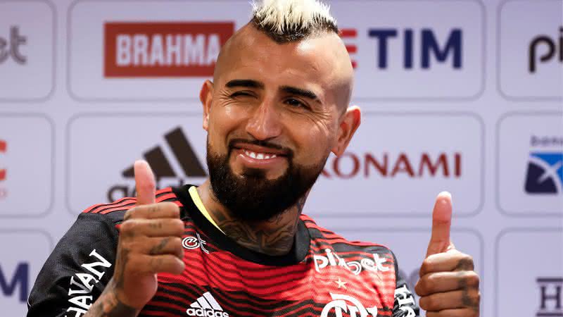 Flamengo e Vidal querem conquistar a Libertadores da América nesta temporada de 2022 - GettyImages