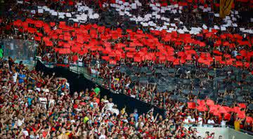 Torcida do Flamengo em ação - GettyImages