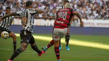 Jogadores do Flamengo e do Ceará no último embate entre as duas equipes - Alexandre Vidal / Flickr Flamengo