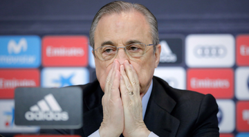 Florentino Pérez, presidente do Real Madrid, teve mais um áudio vazado - Getty Images