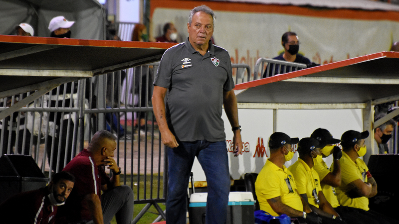 Abel Braga comentou sobre a atuação do ex-Vasco e abriu o jogo sobre as vaias da torcida do Fluminense - Mailson Santana/Fluminense