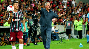 Abel Braga abriu o jogo sobre o seu futuro no Fluminense e em relação a vitória contra o Flamengo - Mailson Santana/Fluminense