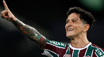 Germán Cano é o grande nome do Fluminense neste começo da Libertadores e vem se destacando com gols - GettyImages