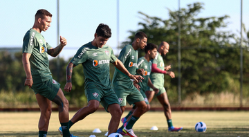 Fluminense no último treino antes da partida contra o Olimpia pela Libertadores - Lucas Merçon/Fluminense F.C/Flickr