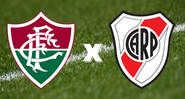 Fluminense e River Plate entram em campo pela Libertadores - GettyImages/Divulgação