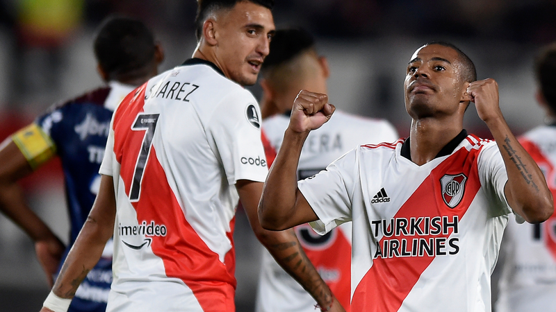 Fortaleza e River Plate se enfrentaram pela Libertadores e os argentinos levaram a melhor - GettyImages