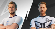 Harry Kane e Marco Reus são os novos avatares do Fortnite - Divulgação