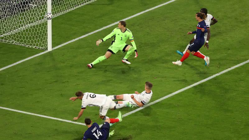 Sportbuzz · Com gol contra, França vence Alemanha e estreia bem na Eurocopa