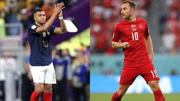 França x Dinamarca na Copa do Mundo 2022 - Getty Images