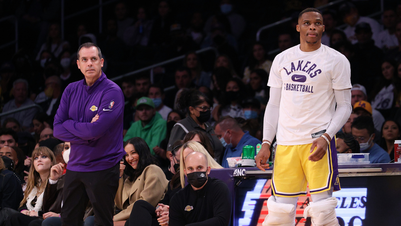 Westbrook abriu o jogo sobre a sua relação com Frank Vogel e momento nos Lakers - GettyImages