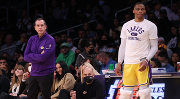 Westbrook abriu o jogo sobre a sua relação com Frank Vogel e momento nos Lakers - GettyImages