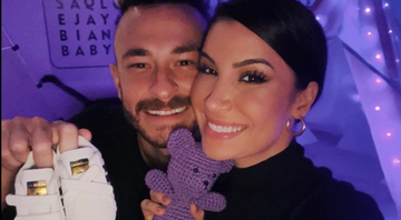 Fred e Bianca Andrade compartilharam a primeira imagem do 'Baby Cris' - Reprodução / Instagram