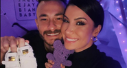 Fred e Bianca Andrade compartilharam a primeira imagem do 'Baby Cris' - Reprodução / Instagram