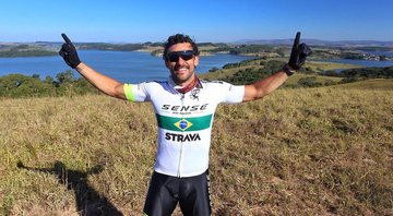 Fred leiloará bicicleta utilizada durante tour entre Minas Gerais e Rio de Janeiro - Instagram