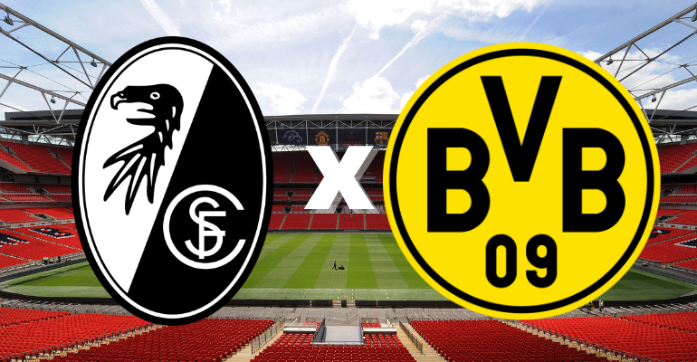 Freiburg e Borussia Dortmund se enfrentam pela segunda rodada do Campeonato Alemão - Getty Images/ Divulgação