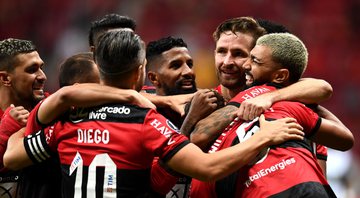 Com dois de Gabigol, Flamengo goleia Olimpia novamente e avança à semifinal da Libertadores - GettyImages