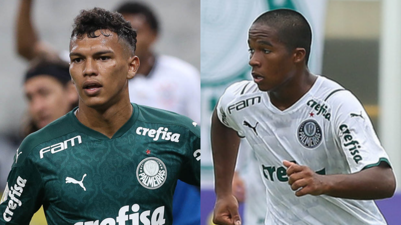Gabriel Veron e Endrick, jogadores do Palmeiras - GettyImages/Fabio Menotti/Palmeiras/Flickr
